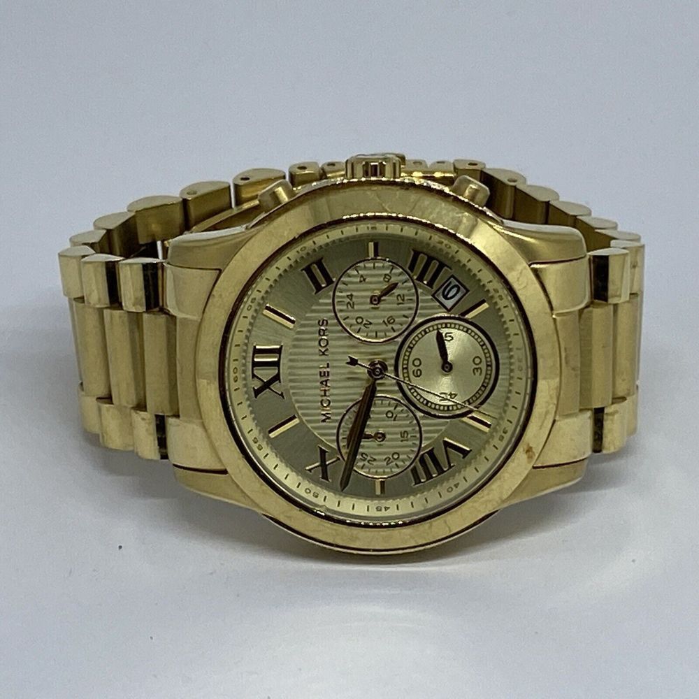 Michael Kors Cooper MK6274 Women's Gold Stainless Steel Analog Dial Watch EY894 - Picture 7 of 12